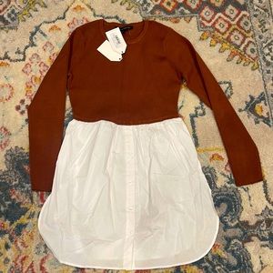 Brand new with tags. English factory Long shirt dress